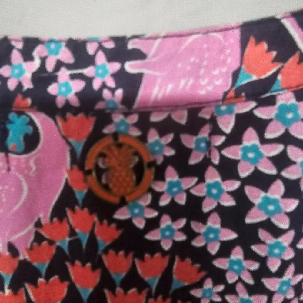 Simply Southern Dress Pink Blue Flamingo Tiered Midi Boho Ruffle 2XL FLAW - Picture 5 of 10